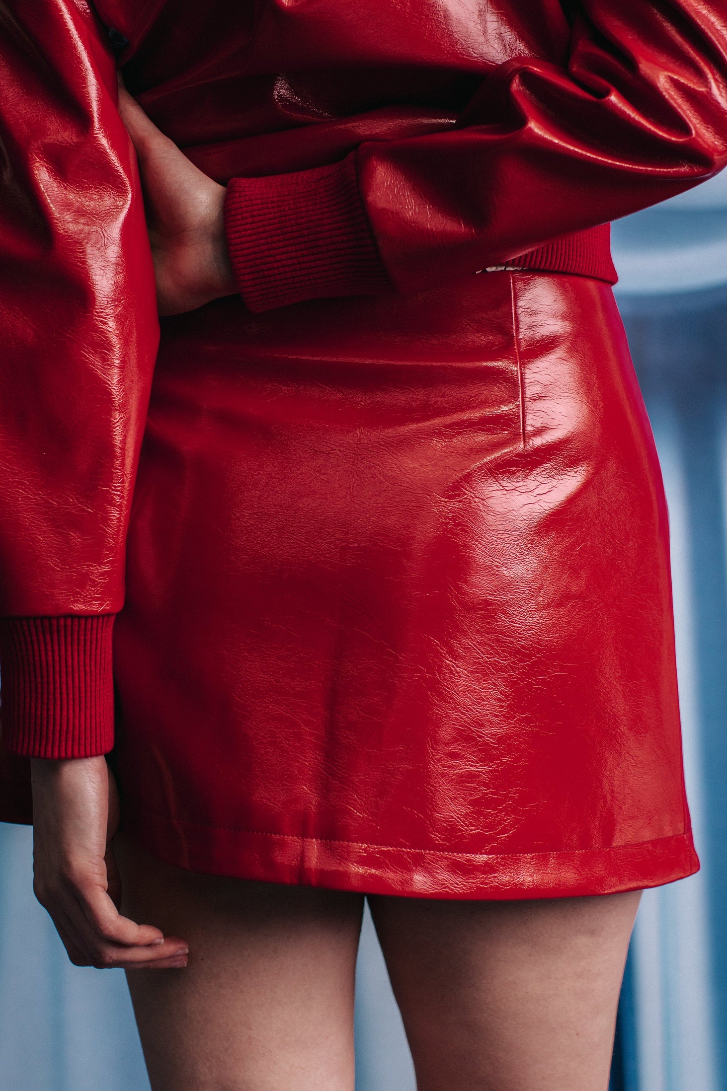 JUPE TINA ROUGE