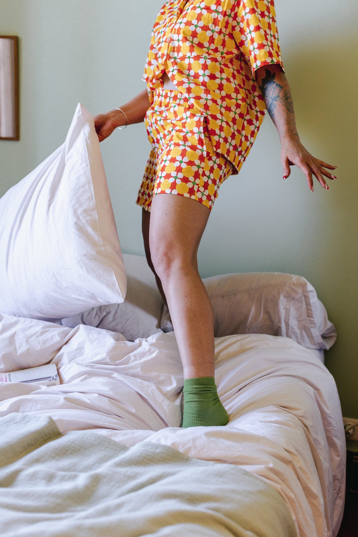 BAS DE PYJAMA ANDRÉ PÂQUERETTES