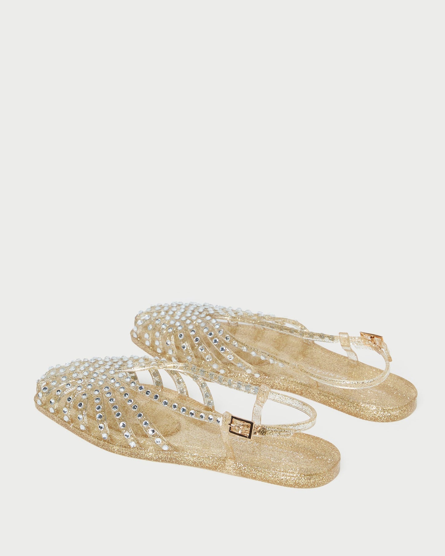 Devon Champagne Jelly Slingback Sandal
