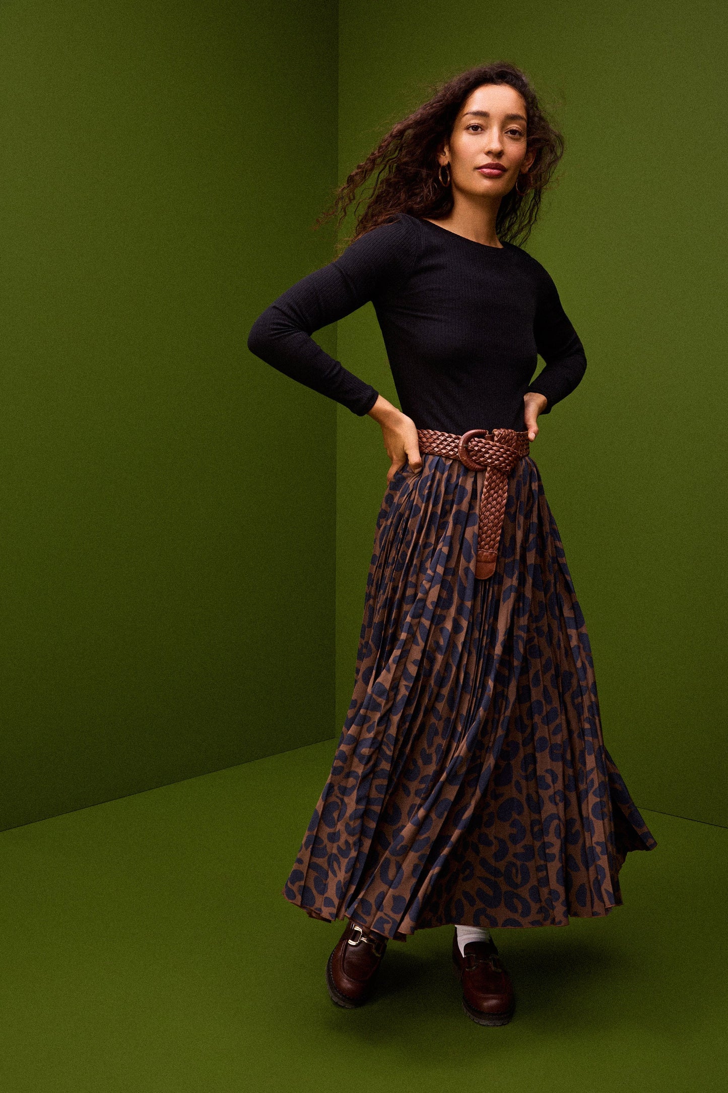 JUPE PAULA LÉOPARD
