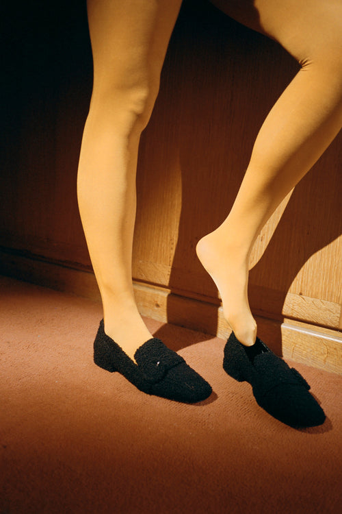 MOCASSINS ARTHUR BOUCLETTE NOIRE