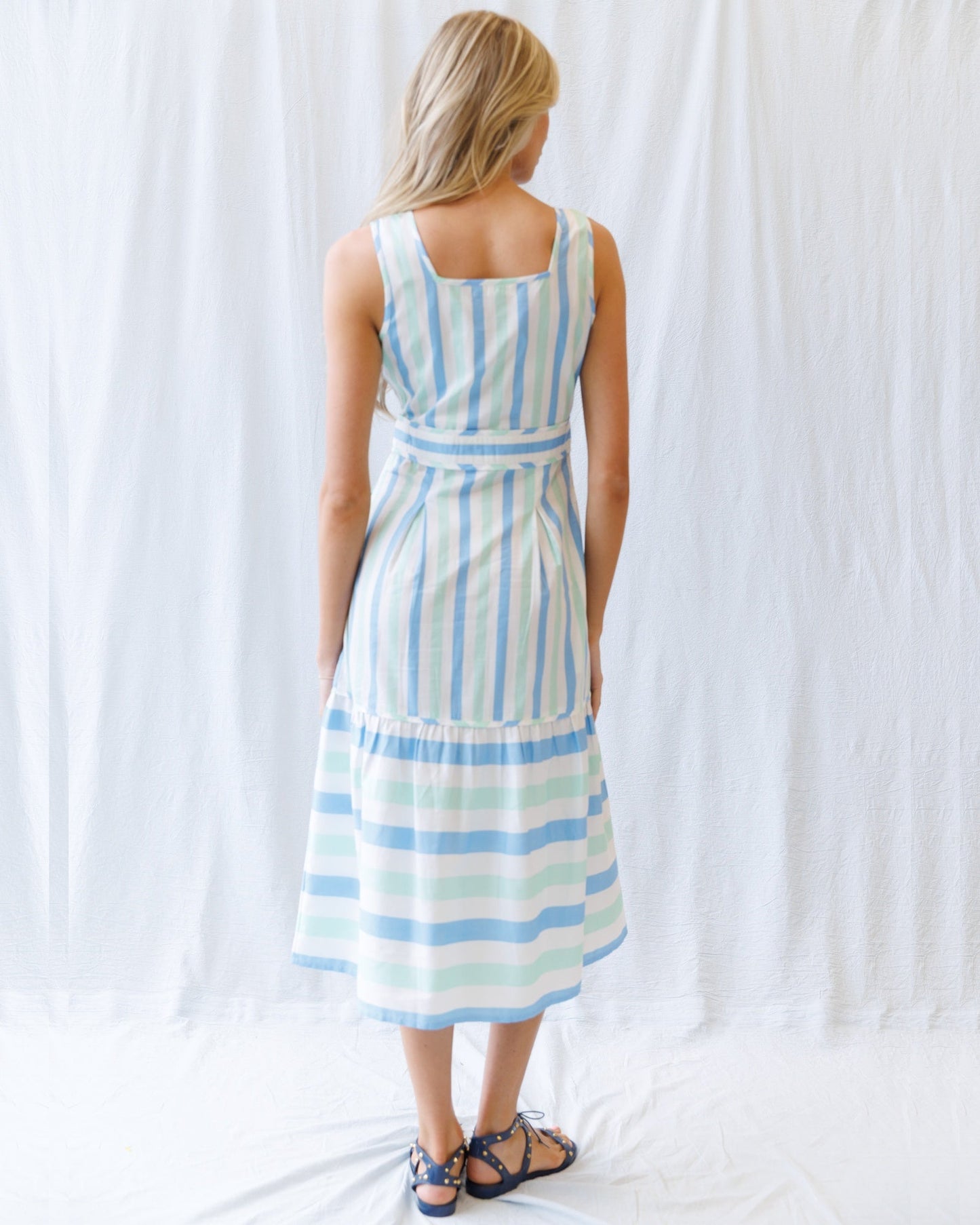 Santorini Stripe Dress