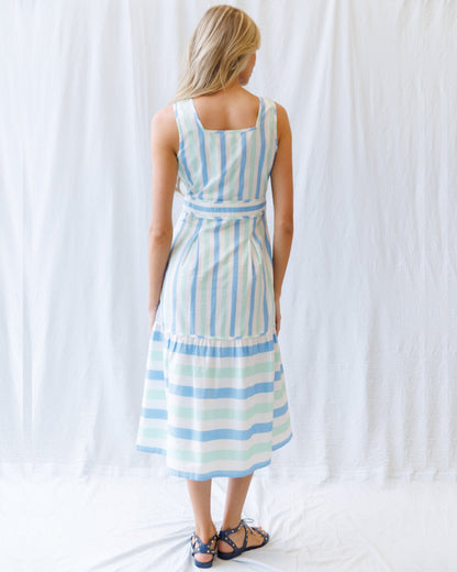 Santorini Stripe Dress