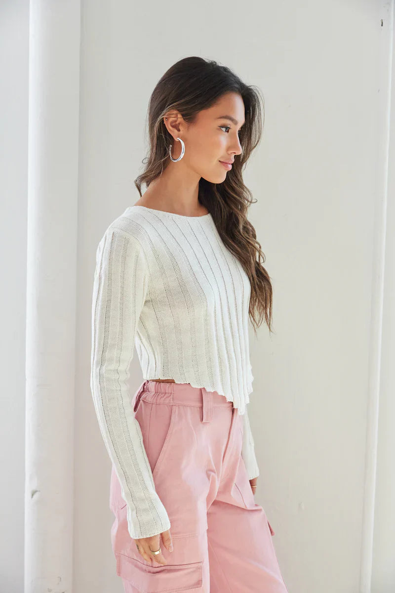 Becka Knit Crop Top