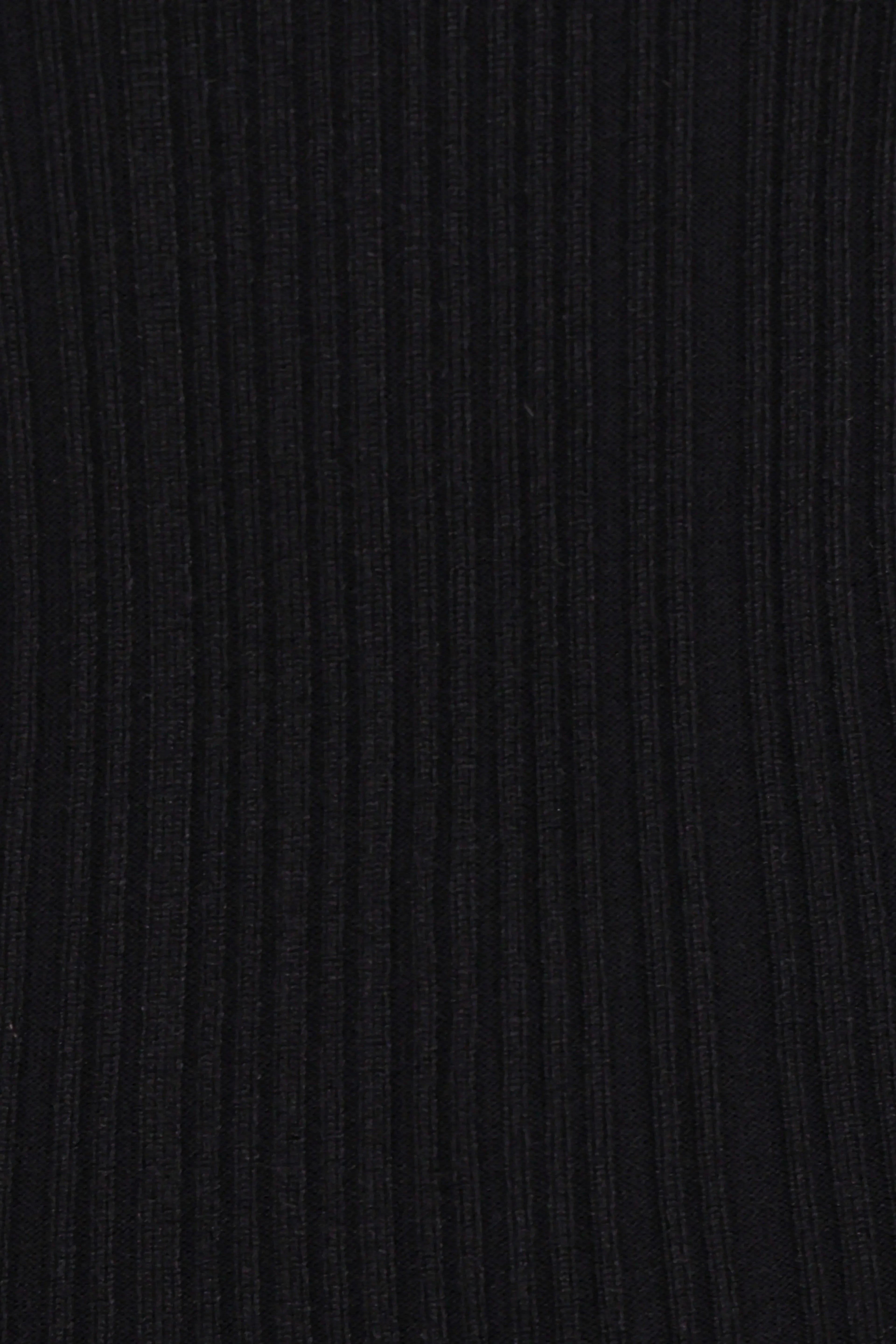 Junia Tie Back Knit Top - Black