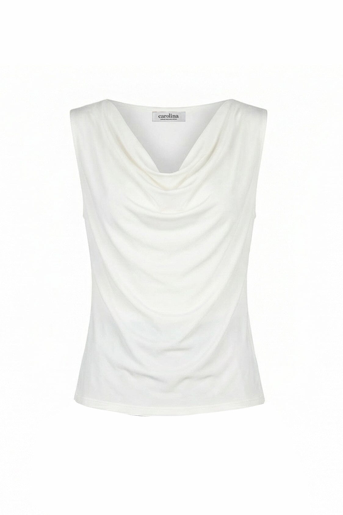 Jasmine Sleeveless Top in Ivory