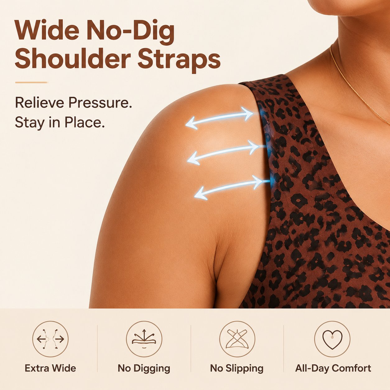 🔥LAST DAY 57% OFF - 🖤Front Closure Posture Corrector Wireless Support Bra