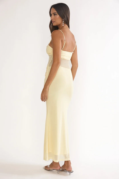 Stara Knot Accent Maxi Dress Butter
