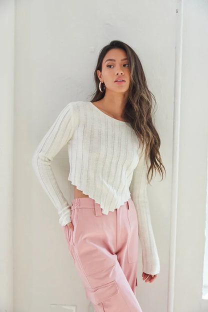 Becka Knit Crop Top