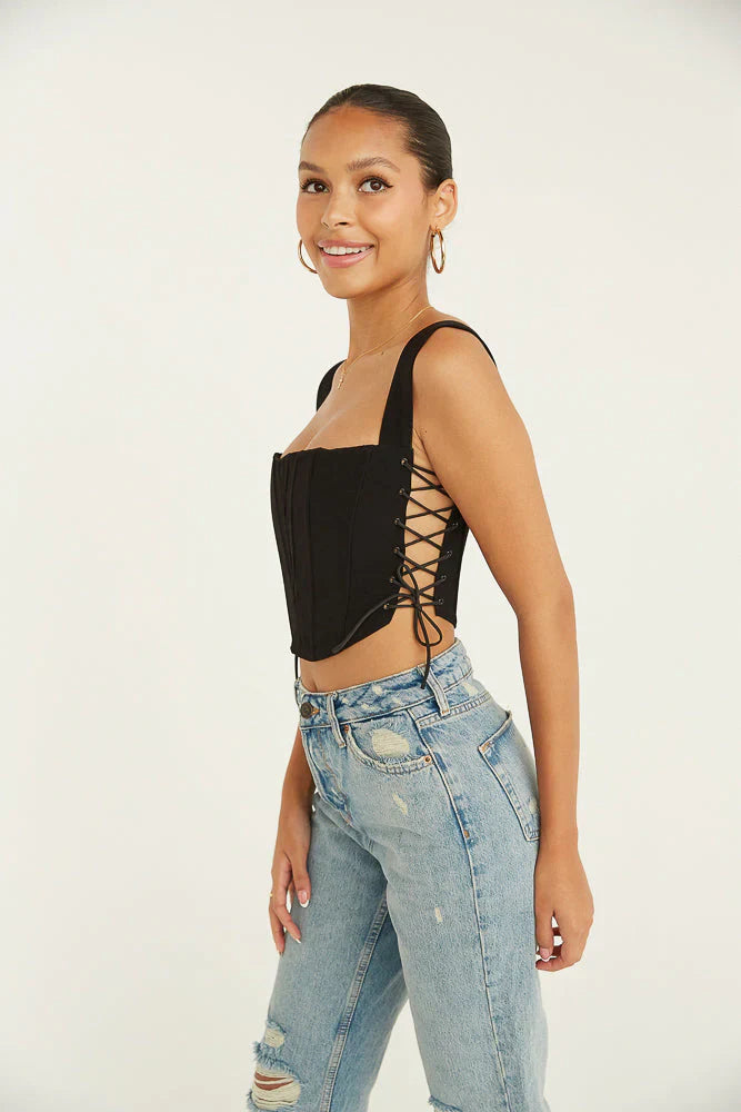Kiko Corset Crop Top