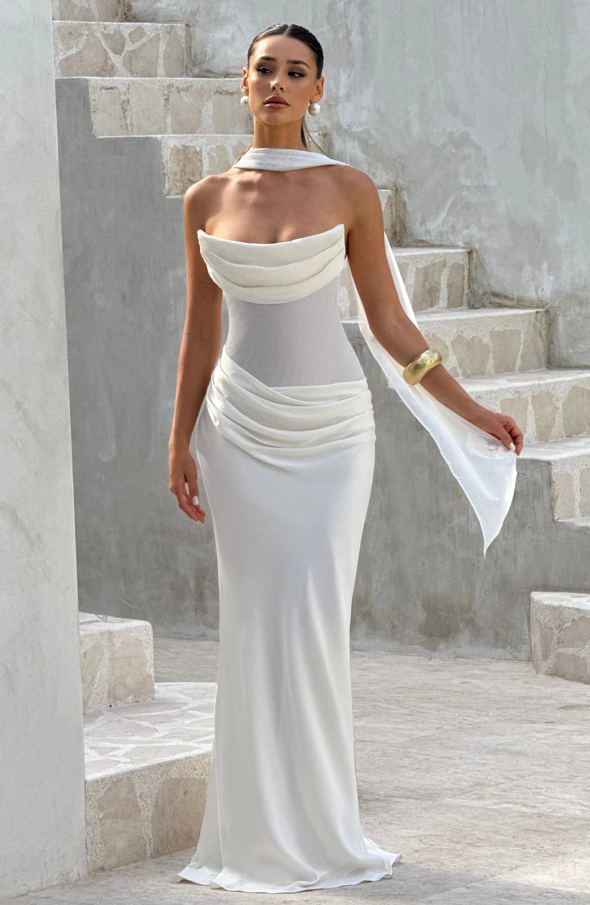 Liora Maxi Dress - Ivory