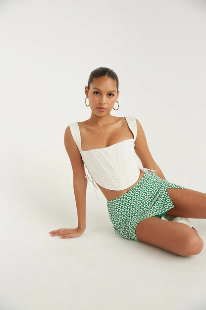 Kiko Corset Crop Top