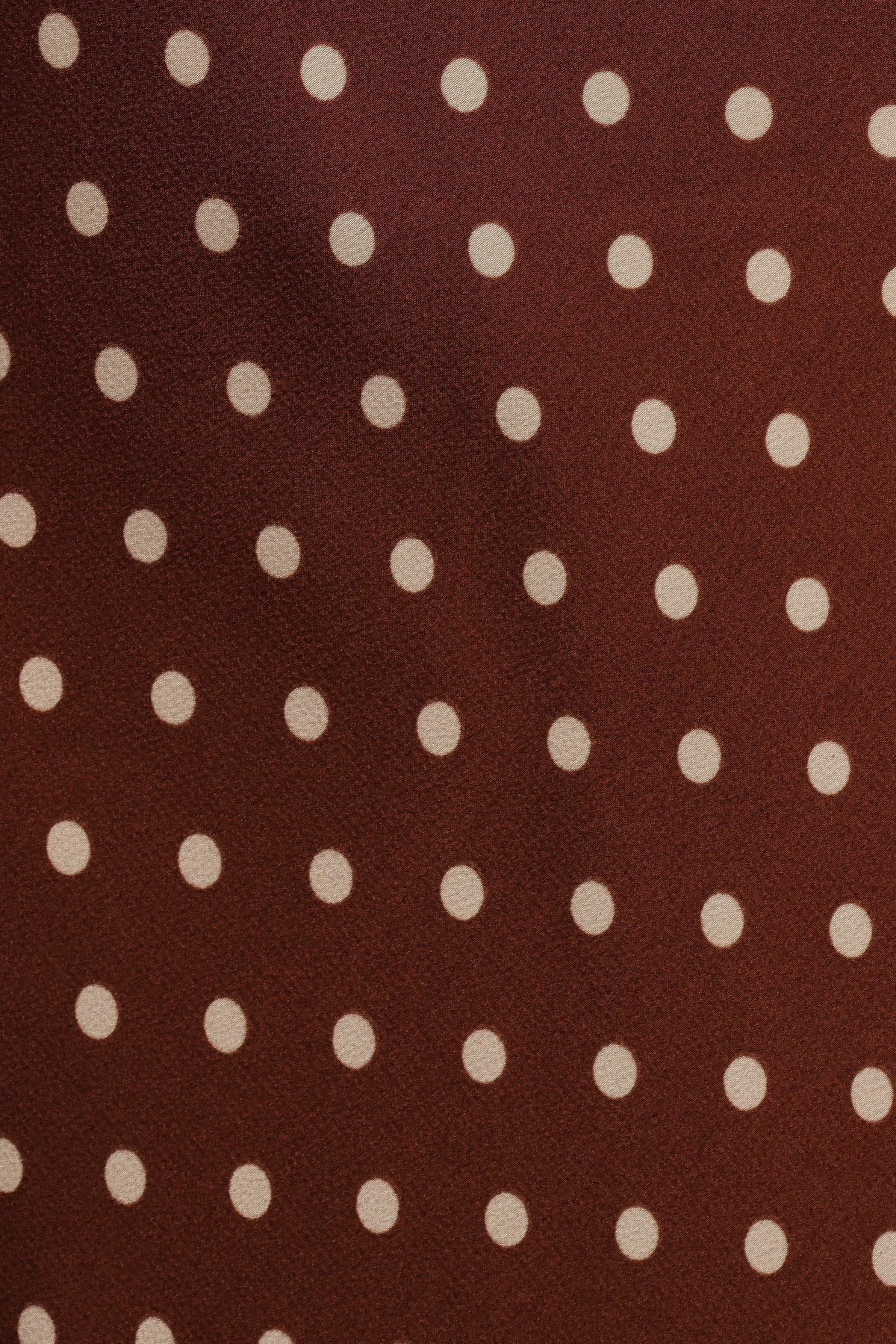 Kelso Top - Brown Polka Dot