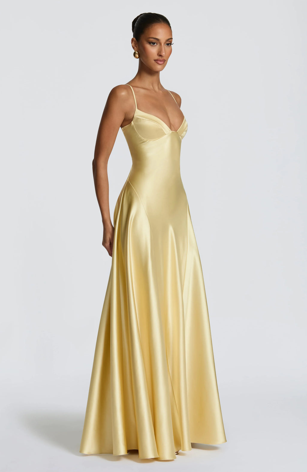 Asterin Maxi Dress - Lemon