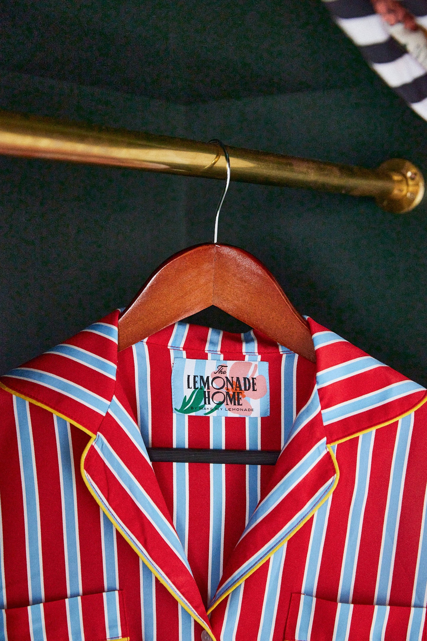 CHEMISE ROMEO RED & BLUE