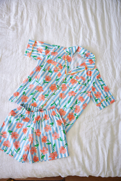 CHEMISE ROMEO FLOWERS