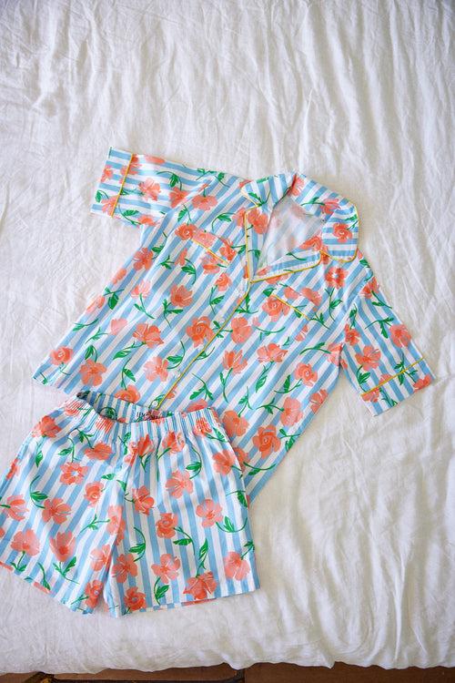CHEMISE ROMEO FLOWERS