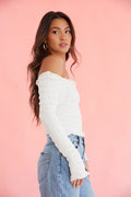 Katrina Smocked Crop Top