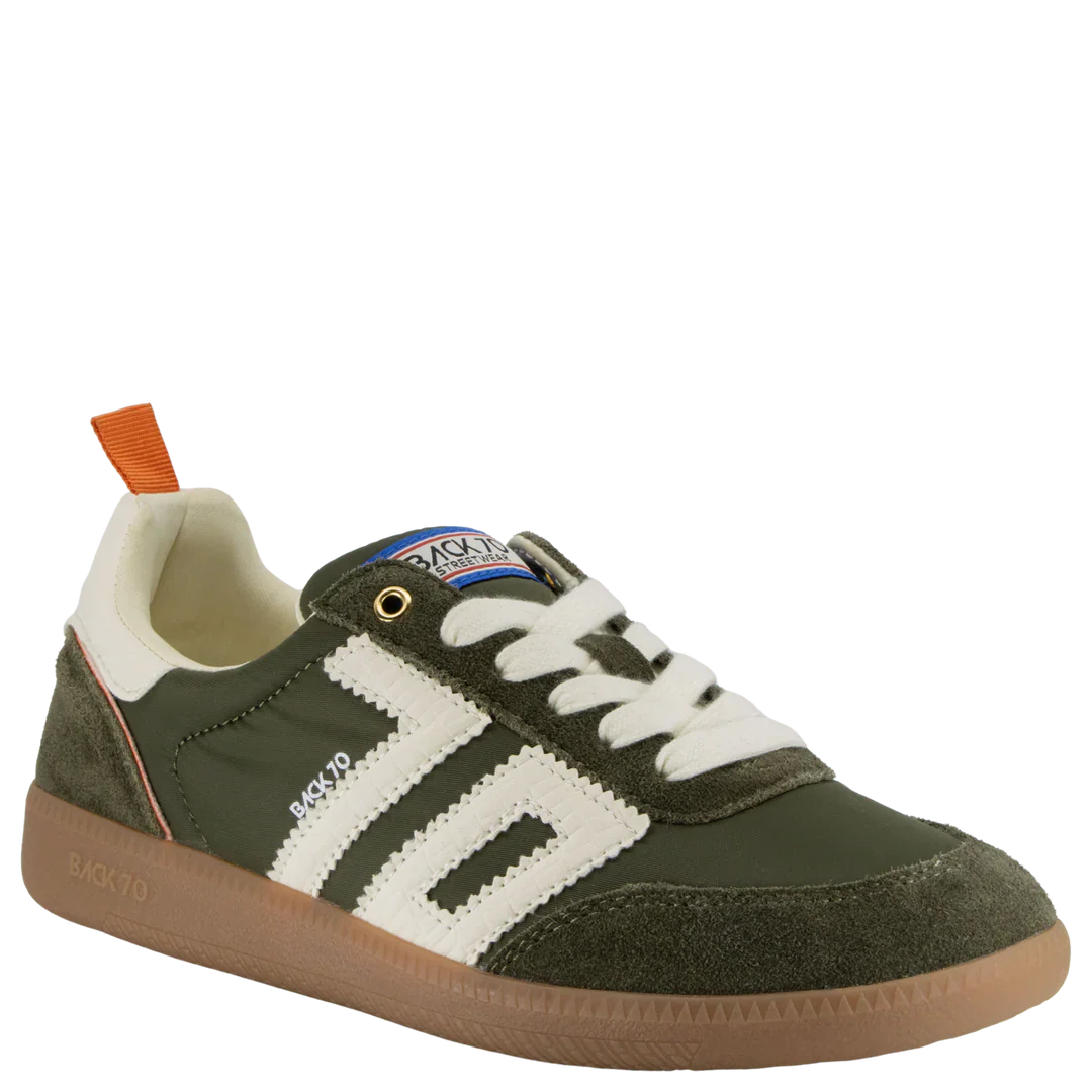 Back 70 Ghost Sneakers Olive Orange Milk