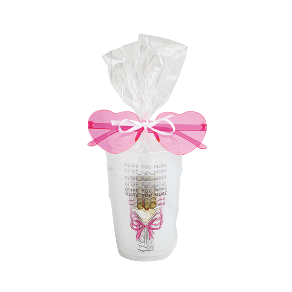 Valentines Party Cup & Glasses Set