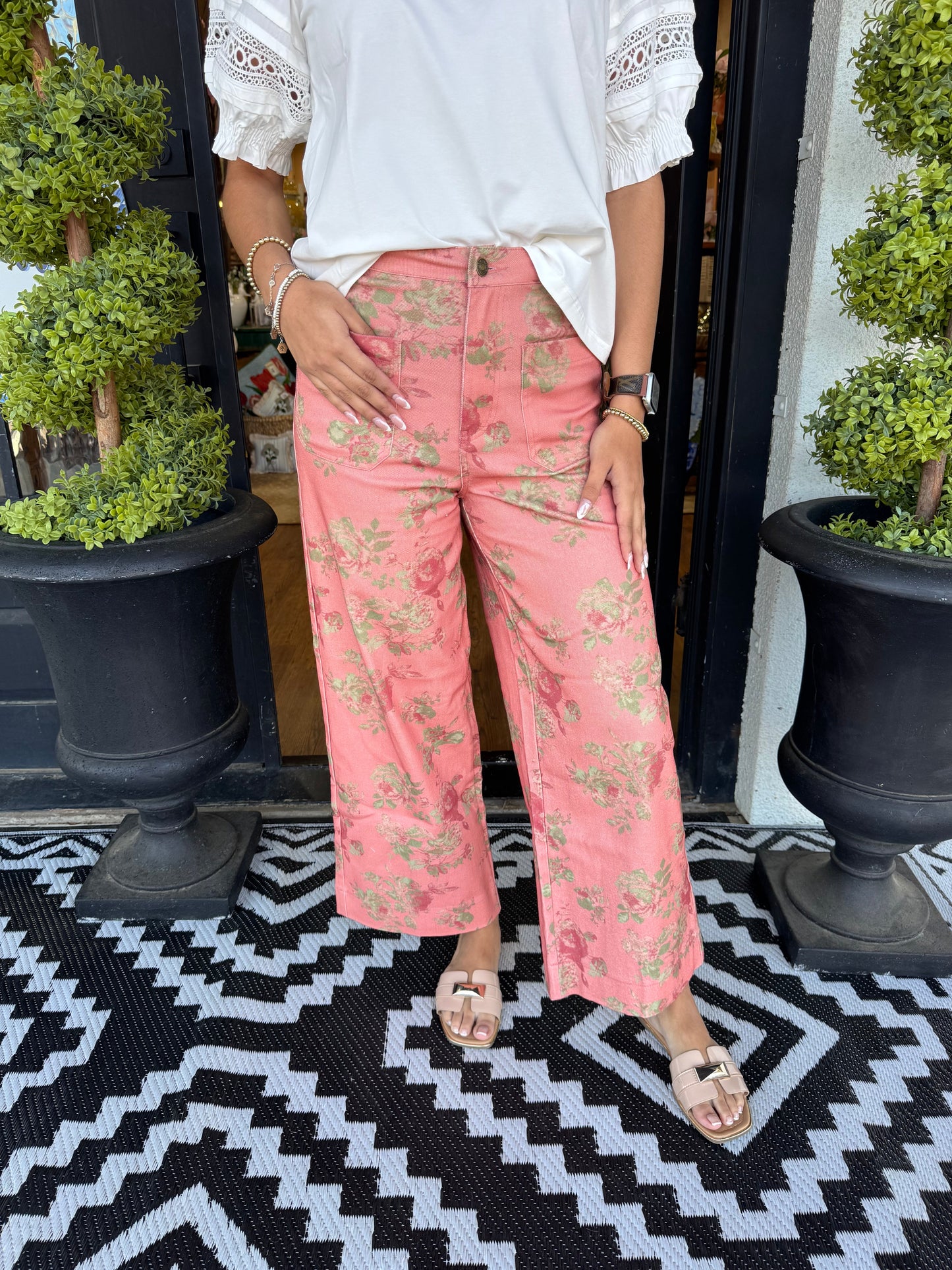 Blanche Pants - Pink