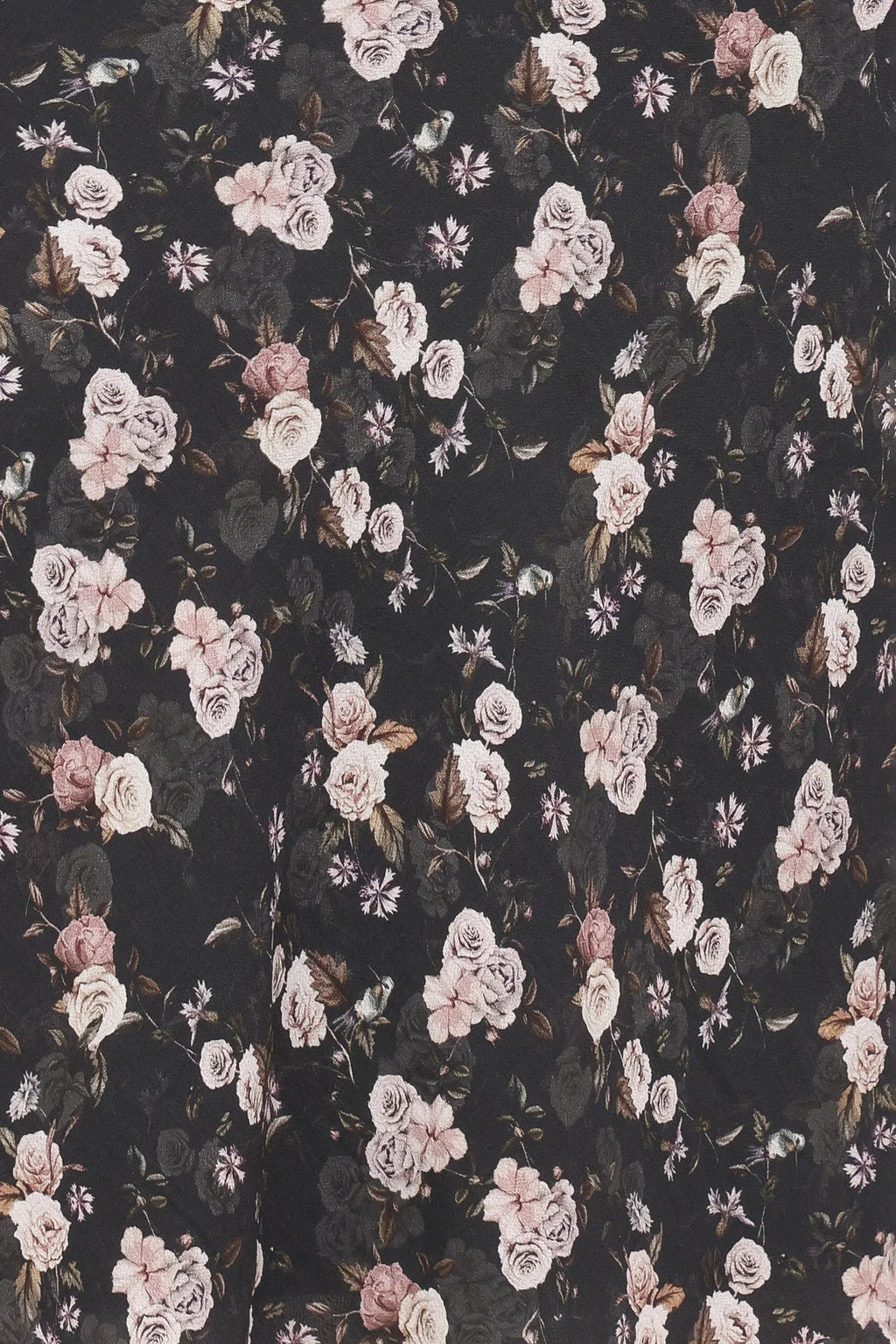 Kedra Tie Shoulder Top - Dark Floral