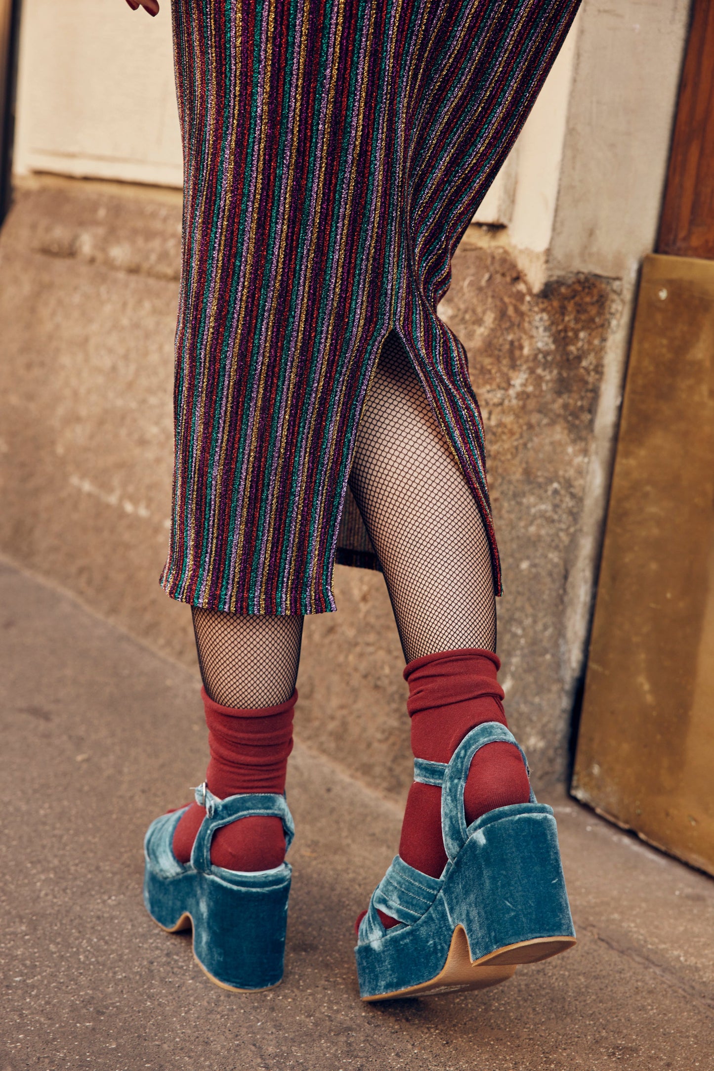 JUPE SARAH CRAZY STRIPES