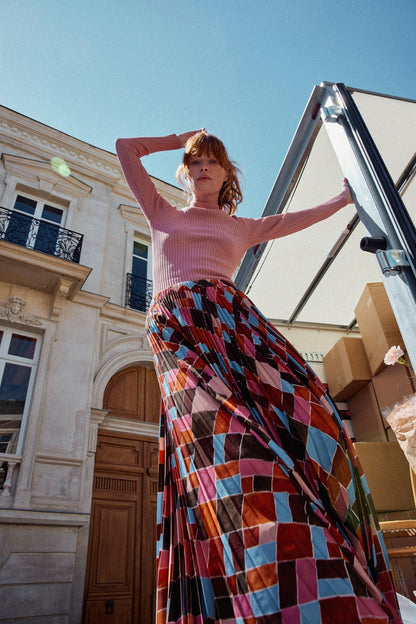 JUPE PAULA ARLEQUIN