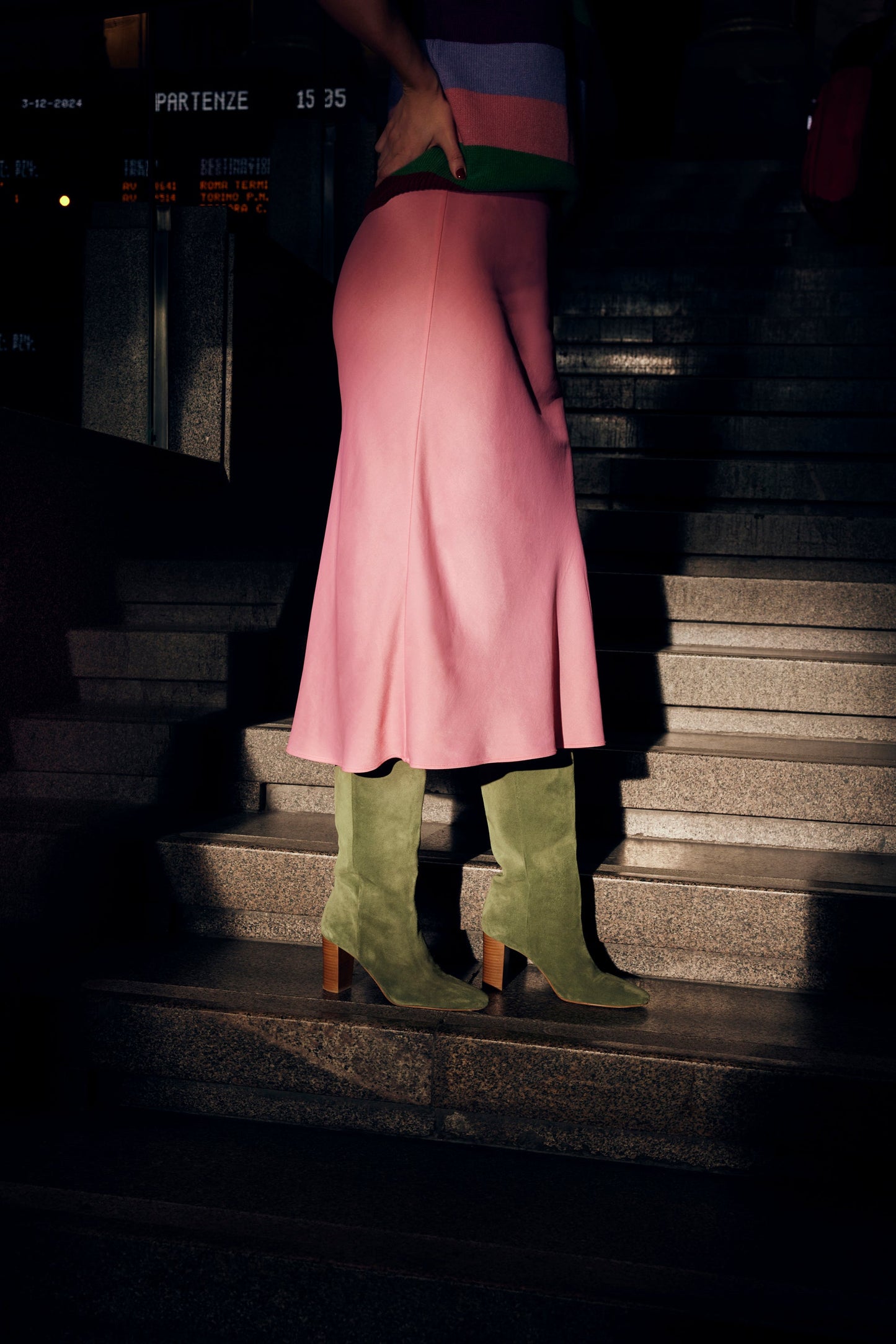 JUPE SYLVETTE ROSE