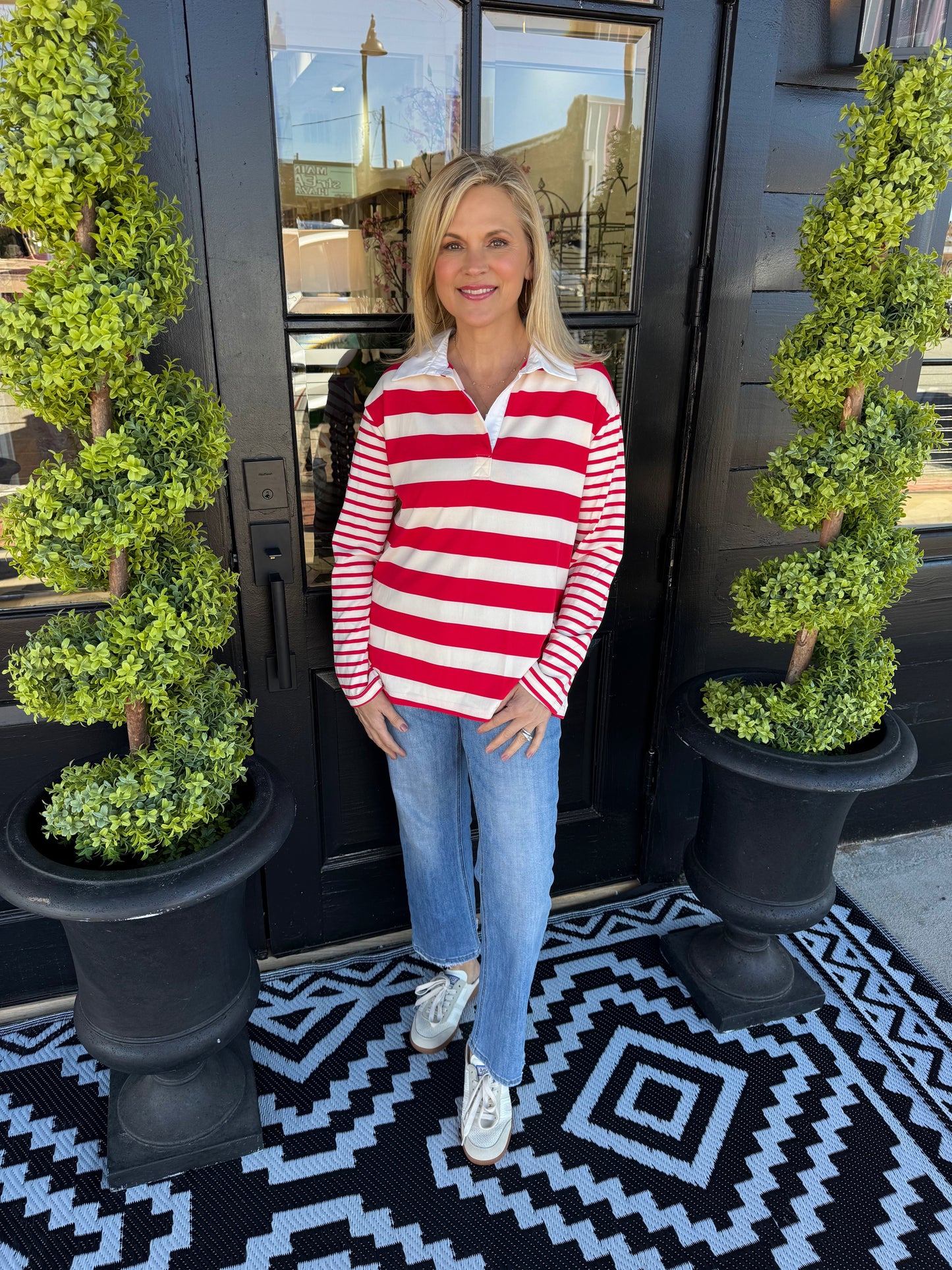 Patsy Top - Red