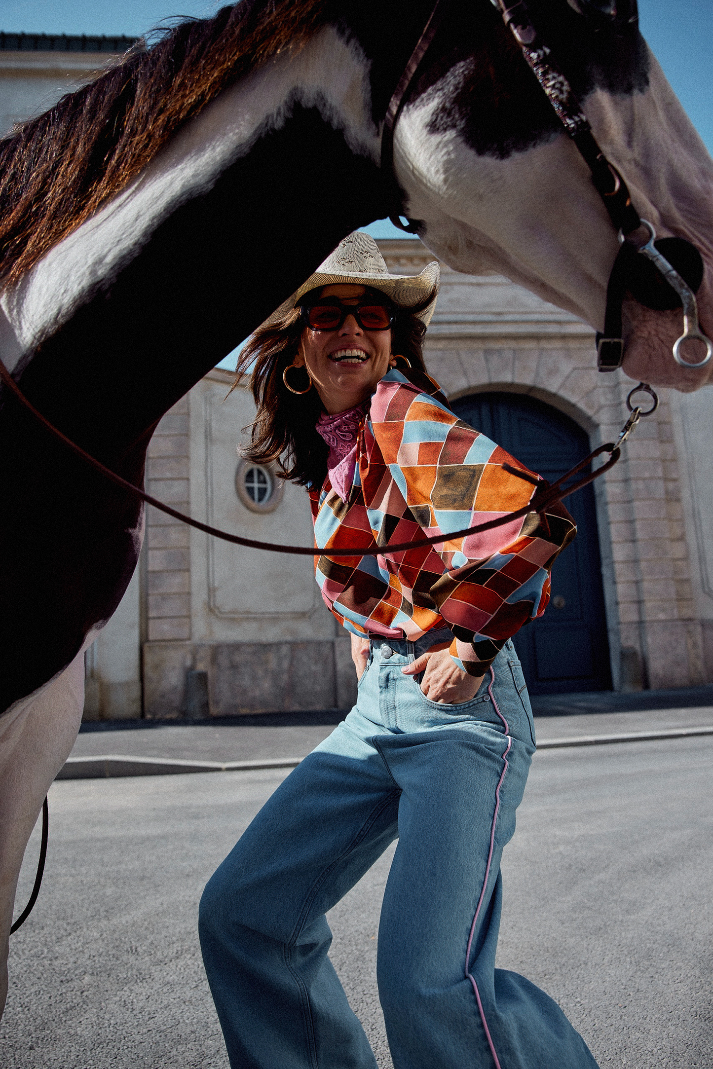 BLOUSE NOAH ARLEQUIN