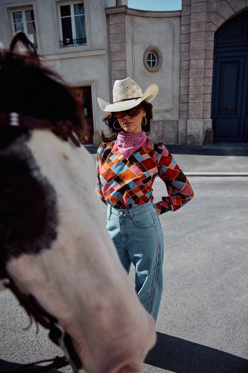 BLOUSE NOAH ARLEQUIN