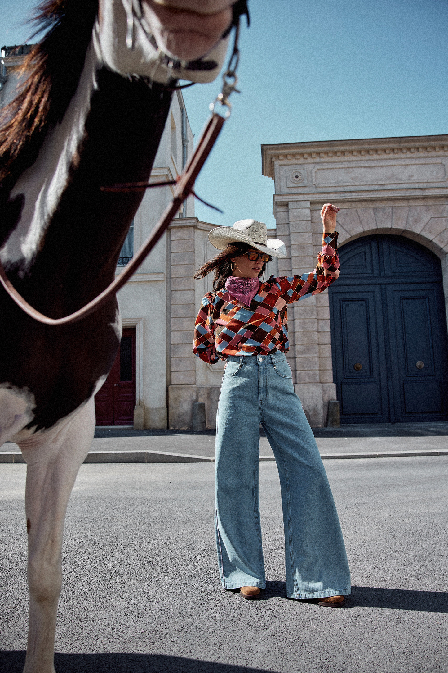 BLOUSE NOAH ARLEQUIN