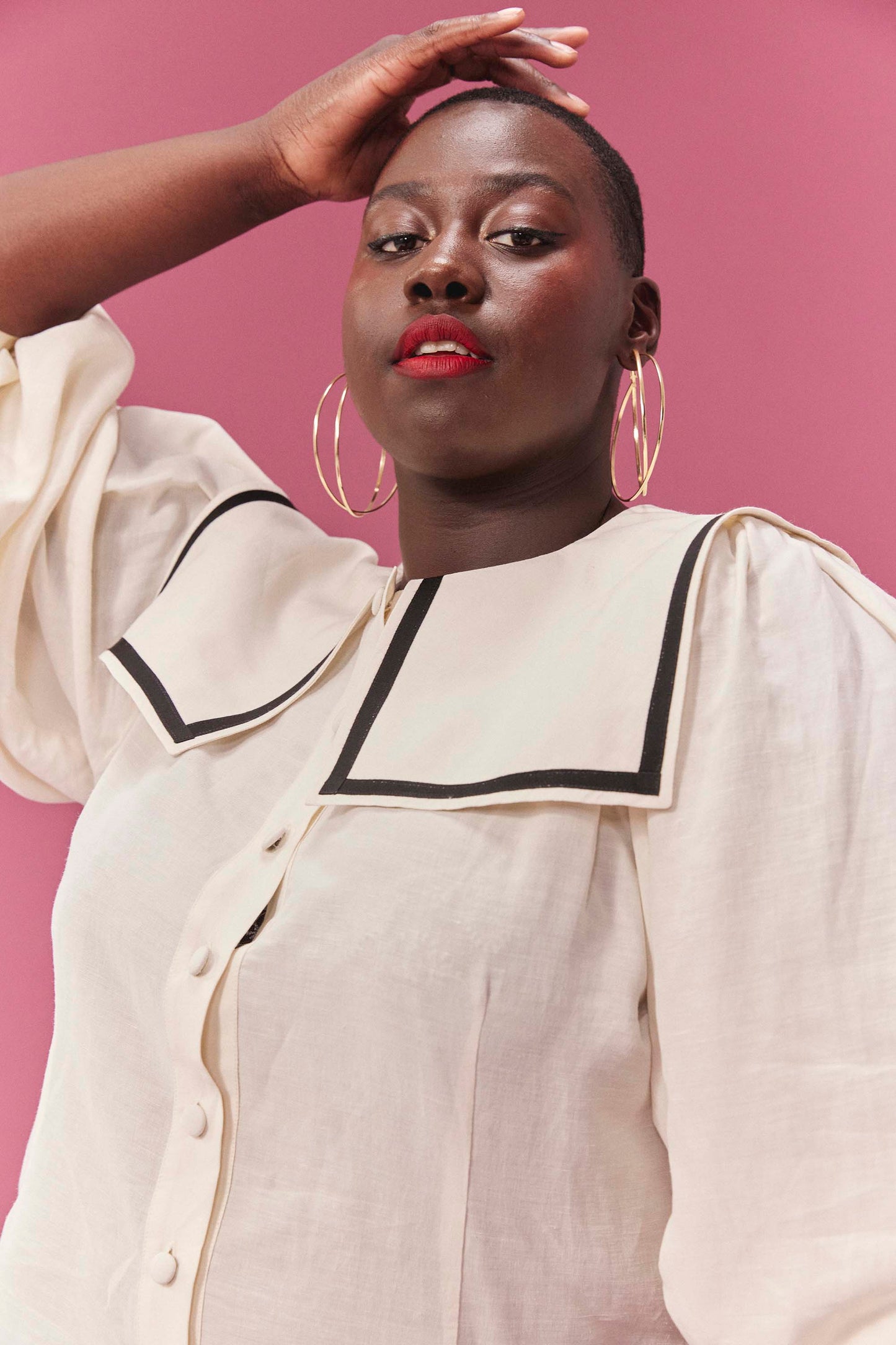 BLOUSE GINETTE ÉCRU