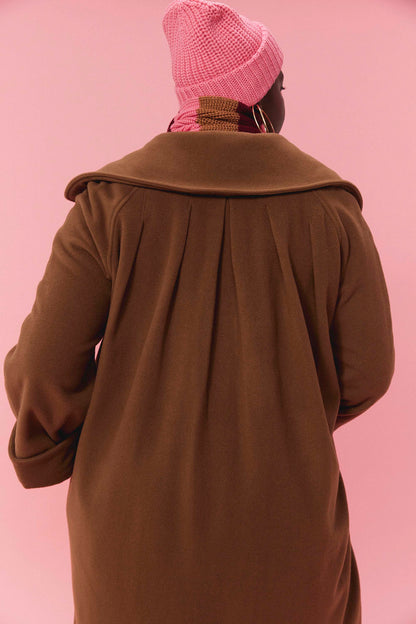 MANTEAU GINOU TABAC