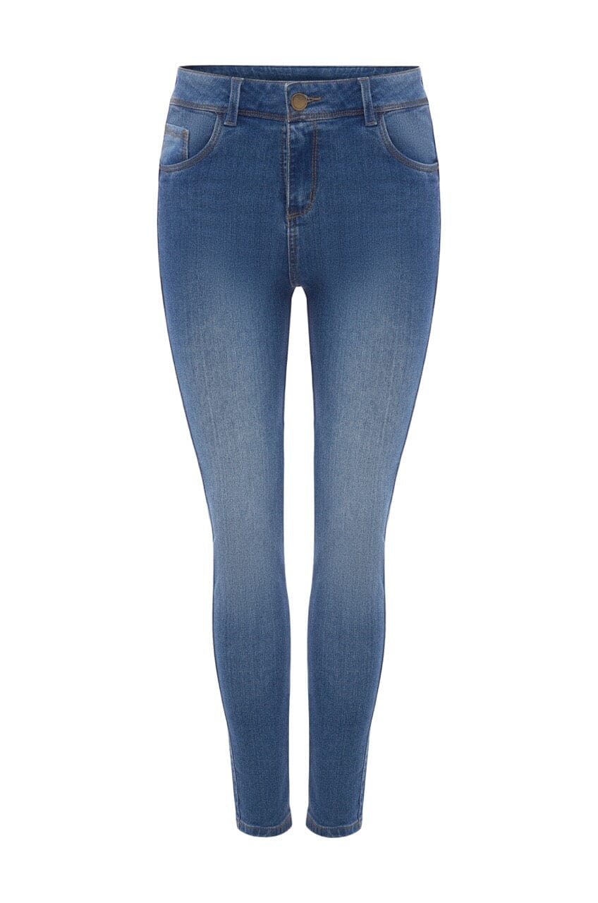 Dakota Skinny Jeans Denim Blue High Rise