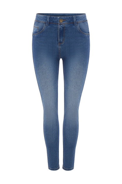 Dakota Skinny Jeans Denim Blue High Rise