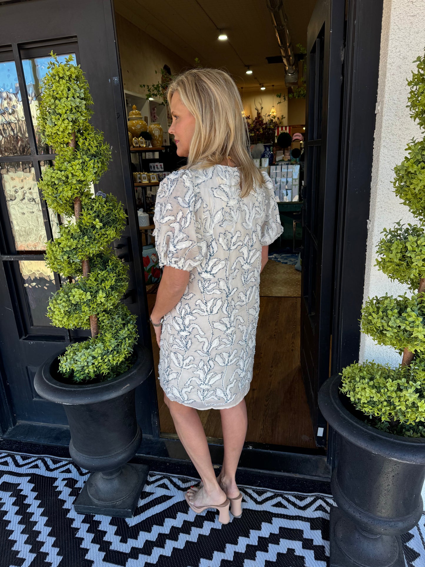 Prim Dress - Blue