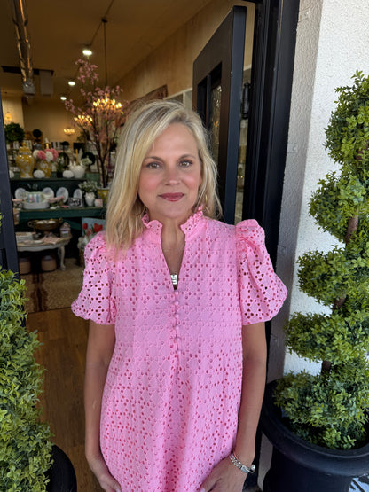Sarah Dress - Pink