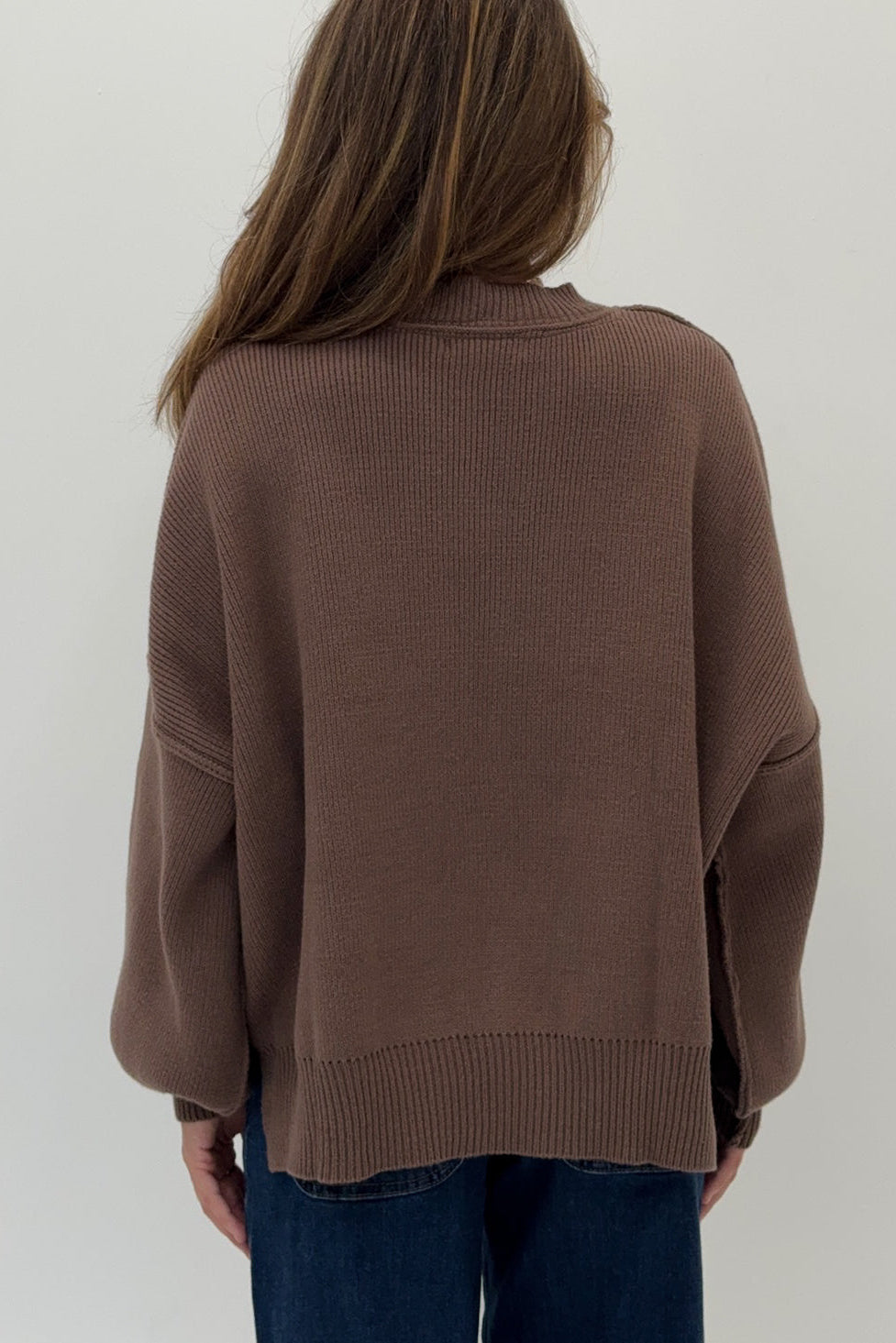 Martha Sweater in Brown