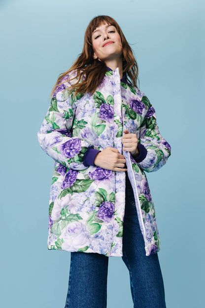 MANTEAU NINE FLEURS 90'S