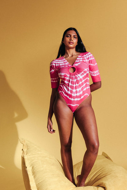 BODY MELODY PINK TIE DYE