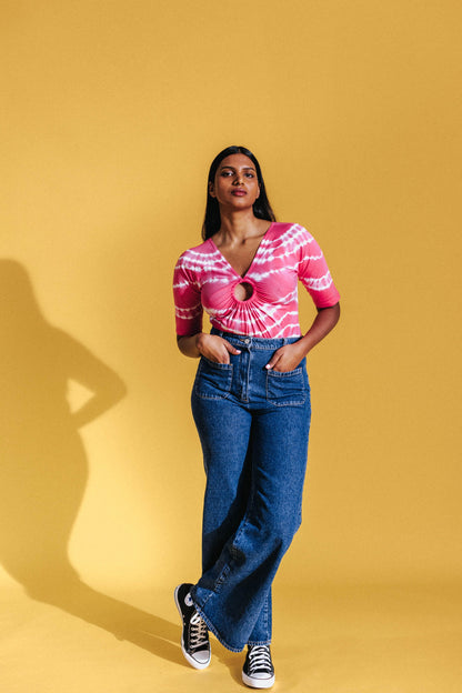 BODY MELODY PINK TIE DYE