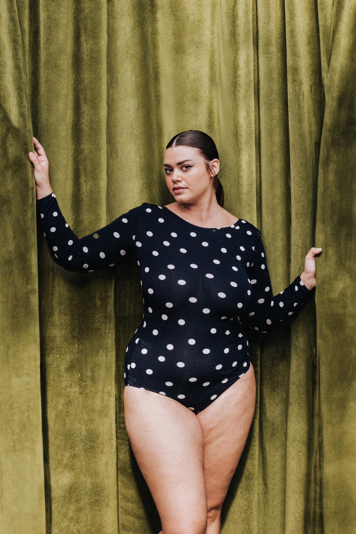 BODY HUGO POLKA NAVY