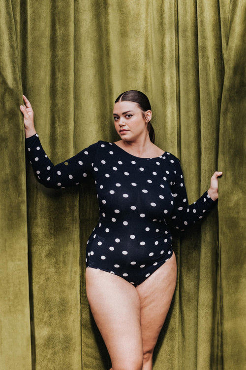 BODY HUGO POLKA NAVY
