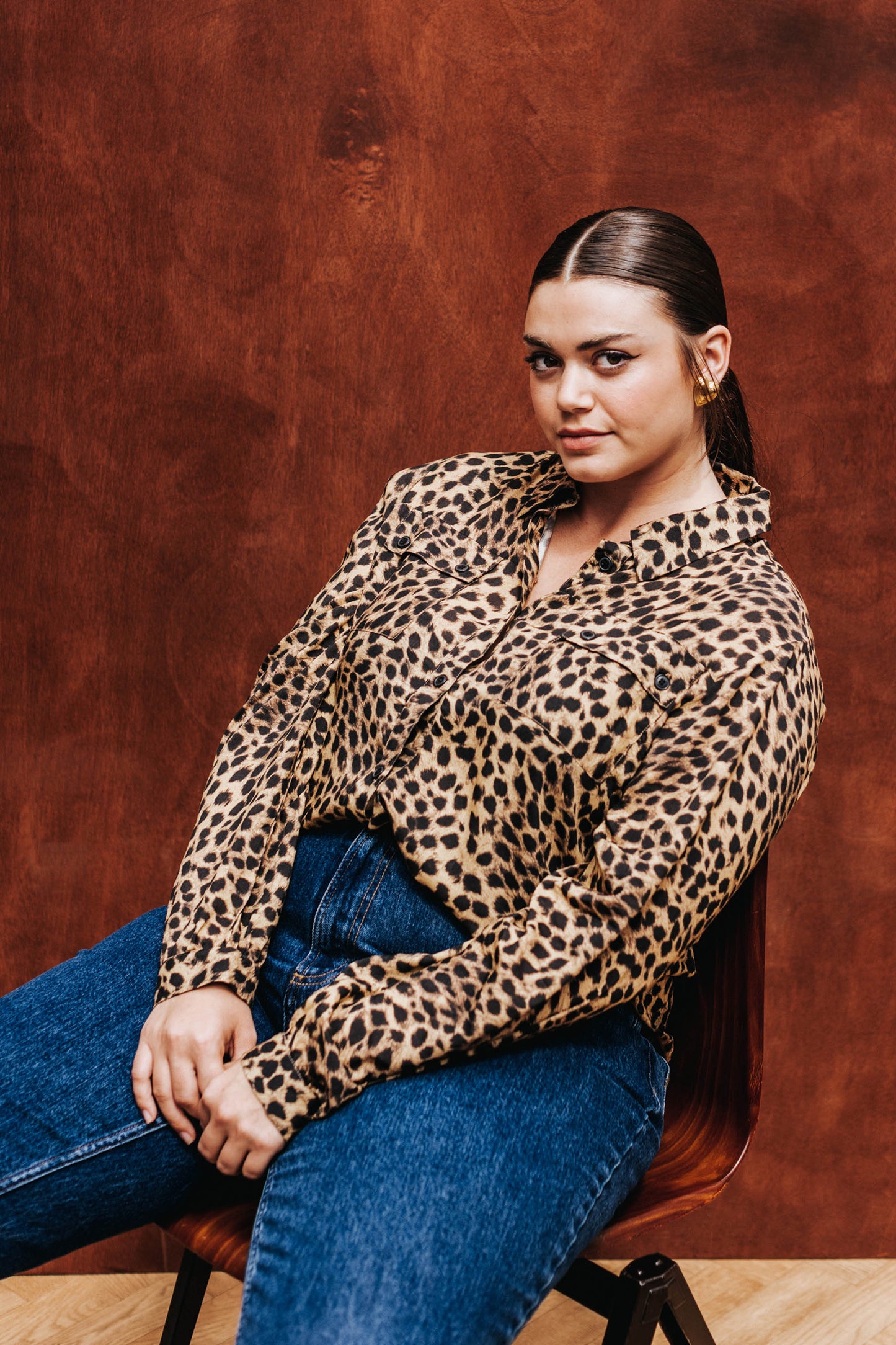 CHEMISE CHARLIE LEOPARD