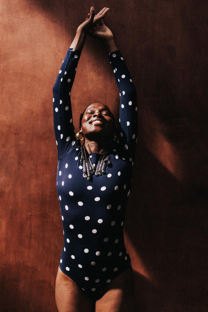 BODY HUGO POLKA NAVY