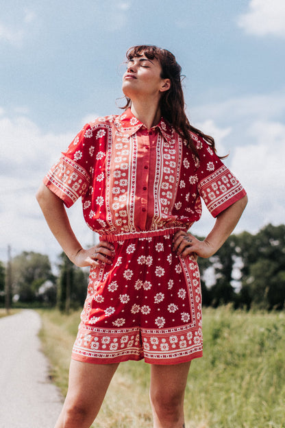 COMBI SHORT LEO BANDANA