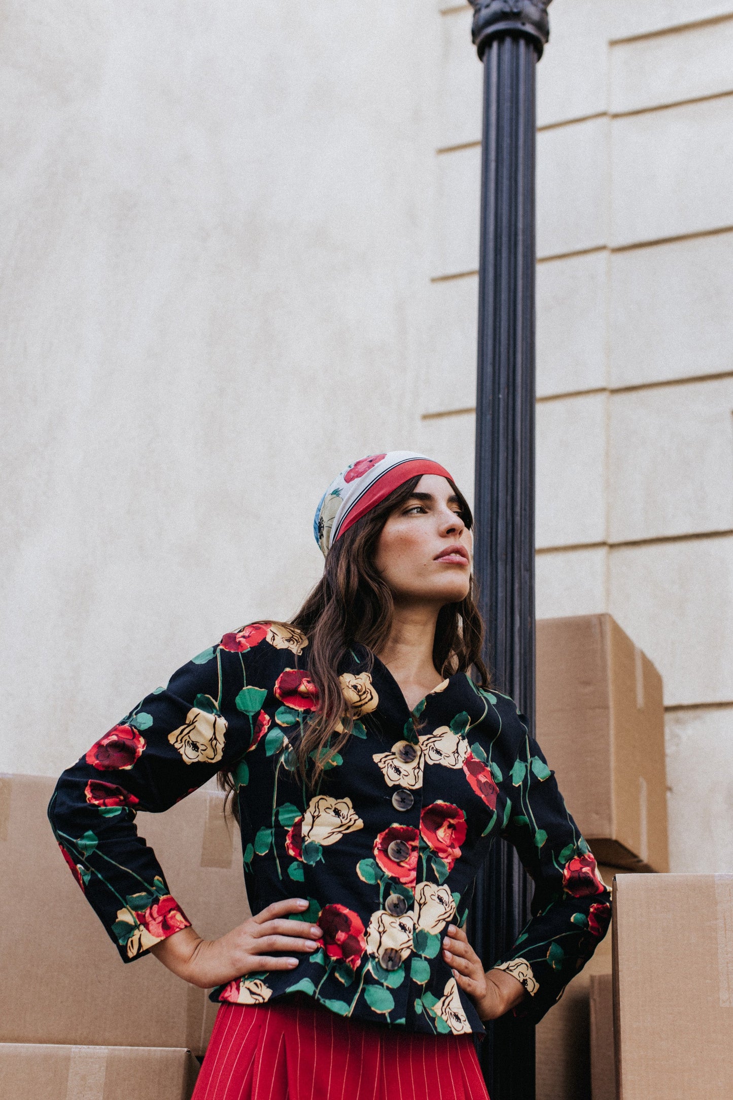 BLOUSE DESIRÉE VINTAGE ROSES