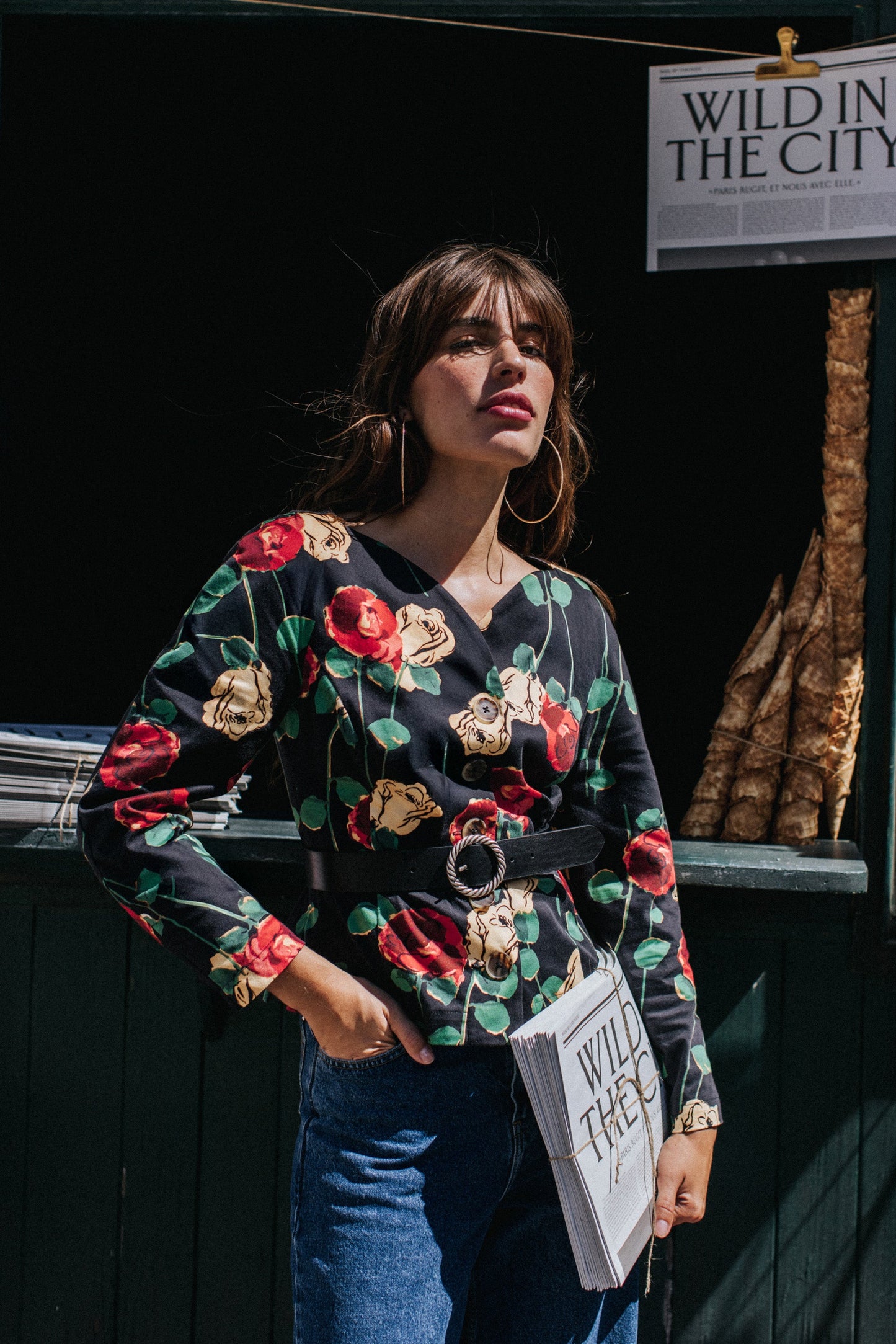 BLOUSE DESIRÉE VINTAGE ROSES